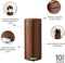 Brabantia NewIcon - Prullenbak - 30 liter - Warm Bronze