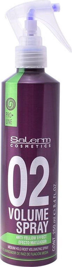 Volumegevend Spray Anti-yellow Effect Salerm (250 ml)