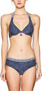 Esprit Bikinibroekje - Hipster-short met grafische print - Navy