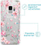 iMoshion Hoesje Geschikt voor Samsung Galaxy S9 Hoesje Siliconen - iMoshion Design hoesje - Roze / Transparant / Blossom Watercolor