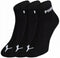 Puma Unisex Quarter Enkelsokken - 3-Pack - Gerecycled materiaal - Zwart (3 paar)
