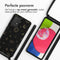 iMoshion Hoesje Geschikt voor Samsung Galaxy A52 (4G) / A52s / A52 (5G) Hoesje Met Koord - iMoshion Siliconen design hoesje met koord - Zwart / Sky Black
