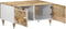 vidaXL - Salontafel - 80x50x40 - cm - massief - mangohout