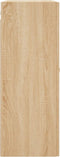 vidaXL - Wandkast - 69,5x34x90 - cm - sonoma - eikenkleurig