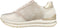 Gabor 528 - Lage sneakers - Rits- en vetersluiting - Beige