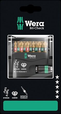 Wera 05136392001 - Schroefbitje(s) - Elektrisch gereedschap accessoire