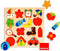 Jumbo - Goula - Vormenpuzzel Silhouette Junior Hout 15 Stukjes