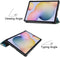 3-Vouw sleepcover hoes - Geschikt voor Samsung Galaxy Tab S7 / Tab S8 - Van Gogh Amandelbloesem