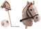Holly Horse - Hobby paard met geluid ca. 80 cm met halster , stokpaardje voor hobby horsing om op te rijden voor kinderen stokpaard stokpaarden stok paard