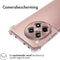 iMoshion Hoesje Geschikt voor OnePlus 12R Hoesje Siliconen - iMoshion Shockproof Case - Transparant