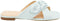 Guess Sameya - Dames Slippers - Gekruiste banden - Lichtblauw