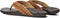Olukai Mea Ola - Heren leren slippers - Cowboy look - Lichtbruin