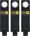 Wrap-It Storage Strap 10 Heavy Duty - Klittenband Kabelbinder - Waterproof - Zwart (3 stuks)