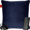 Coozie Oplaadbaar Warmtekussen – Draadloos & Bedraad – 45–65°C – Velvet – 45 x 45 cm – Donkerblauw –