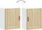 vidaXL - Keukenwandkast - Lucca - bewerkt - hout - sonoma - eikenkleurig