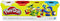 Play-Doh - 4-pack - 4 potjes van 85 gram met levendige kleuren (4 stuks)