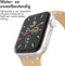 imoshion Siliconen⁺ bandje - Geschikt voor Apple Watch 1, 2, 3, 4, 5, 6, 7, 8, 9, 10 (42 mm), SE - 38/40/41 mm - Beige - S/M