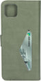 Mobiparts Galaxy A22 5G (2021) - Classic Wallet Case - Ruimte voor pasjes - Groen