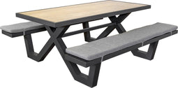 Sens-Line - Orlando Picknicktafel 180cm - HPL & Aluminium