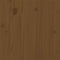 vidaXL - Bedframe - massief - hout - honingbruin - 90x190 - cm