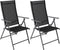 Albatros Aruba - Tuinstoelen Set van 2 - Opvouwbare Tuinstoelen met Robuust Metalen Frame en Hoog Draagvermogen (2 stuks)