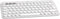 Logitech Pebble Keys 2 K380s - Draadloos Toetsenbord - Bluetooth - Wit