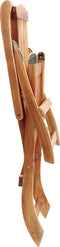 Casaria Queen Mary - Ligstoel - Acaciahout verstelbare rugleuning - Bruin