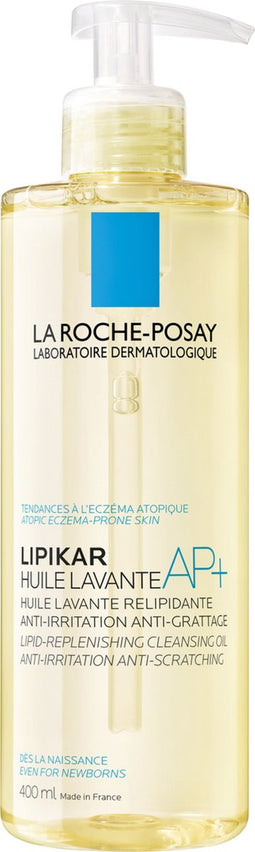 La Roche-Posay Lipikar Reinigingsolie AP+ - voor een Droge Huid met Neiging tot Atopisch Eczeem - 400ml