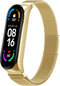 imoshion Milanees magnetisch bandje - Geschikt voor Xiaomi Mi Band 5 / 6 - Goud