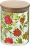 J-Line voorraadpot Bloemen - glas - mix - small