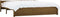 vidaXL - Bedframe - massief - hout - honingbruin - 200x200 - cm