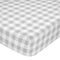 Verstelbaar onderlaken HappyFriday Basic Kids Grijs 60 x 120 x 14 cm Vichy