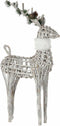 Kerstversiering DKD Home Decor Rendier vlechtwerk (53 x 19 x 90 cm)