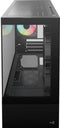 AEROCOOL Viewport Mini-G V1 - Mini Tower - 3 x 120 mm F-RGB ventilatoren - Zwart