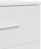 vidaXL - Nachtkastjes - 2 - st - met - 2 - lades - 40x36x50 - cm - wit