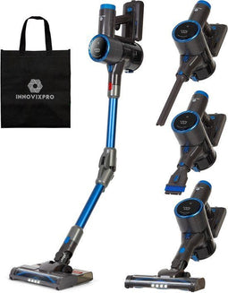 Innovixpro® Steelstofzuiger Draadloos - 30KPa Krachtige Steelstofzuiger met Dweilfunctie