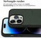 Accezz iPhone 14 Pro - Back Cover - Premium Leather Card Slot - Groen