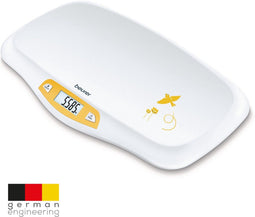 Beurer BY 80 - Babyweegschaal - Hold functie - Tot 20 kg - 5 g nauwkeurig - Incl. batterijen - 3 Jaar garantie