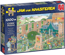 Jan van Haasteren De Kunstmarkt puzzel - 1000 stukjes