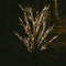Verlichte bruine lichtboom - berkenboom 130cm met 120 led lichtjes classic warm