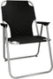 Lifetime Garden Campingstoel - Vouwstoel/ Visserstoel/ Festivalstoel - 46 x 53 x 76 CM - Zwart