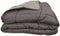 Zelesta® Easybed - Wasbaar Dekbed met Vaste Hoes - Donkergrijs & Zilvergrijs 240x220cm