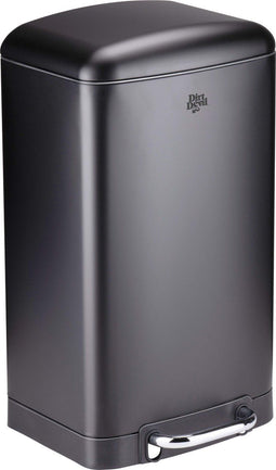 Dirt Devil Pedaalemmer 20L - Soft Close - RVS - Zwart