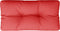 vidaXL Bankkussen pallet 70x40x10 cm rood