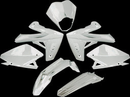 Plaatset 7-delig Edge voor Rieju MRT 50 SM - wit