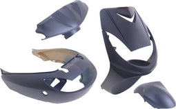 Plaatset Peugeot vivacity tot bj. 2008 6 delig mat donker blauw