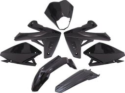 Plaatset Rieju MRT 50 SM 7 delig zwart