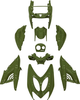 Plaatset Yamaha Aerox 9 delig - districtgroen