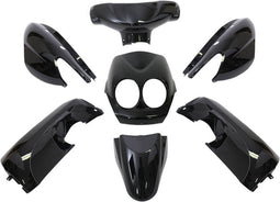 Plaatset Yamaha neo's vanaf bj. 2008 2 takt en 4 takt model 9 delig zwart metallic