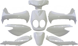 Plaatset Yamaha neo's vanaf bj. 2008 2 takt en 4 takt model 9 delig wit glans